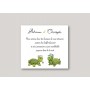 CARTE INVITATION TORTUE AMOUREUSE