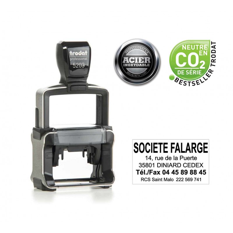 Tampons Encreurs Colop E/30 Pour Imprimante 30 Printer 30/2 Noir Réf E