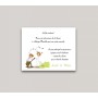 carte invitation mariage DINER, carte repas mariage  MUSICIEN carte COCKTAIL,  invitation au repas de noces