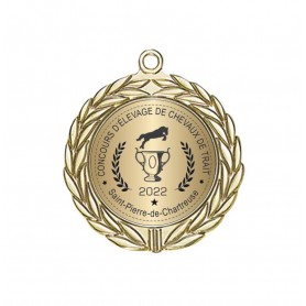 Médaille D’OR DU MERITE  GRAVÉE RENDRE HOMMAGE  récompense le mérite, le sportif, le service rendu