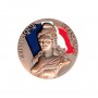Médaille de  Bronze spéciale Mairie et collectivités ronde 70 mm - A38 B