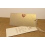 carte invitation MARIAGE glamour OR ANTIQUE PAPIER IRISE SUBLIMEE GAUFREE ARABESQUE imprimeur-graveur-des-alpes.fr