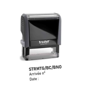 tampon encreur entreprise printy 491 trodat grave texte et logo