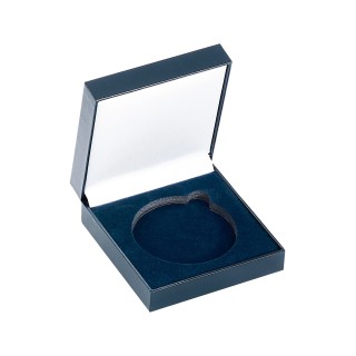 ECRIN COFFRET LUXE POUR MEDAILLE DE 70 MM DE DIAMETTRE SANS BELIERE 
médaille dans une belle présentation