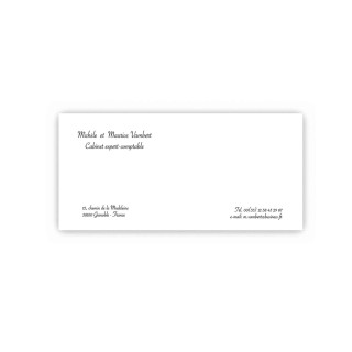 CARTE CORRESPONDANCE LATINE CARTON EPAIS 200X100 MM