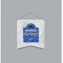 FANION CYCLISME PERSONNALISE en papier indéchirable fabrication Grenoble