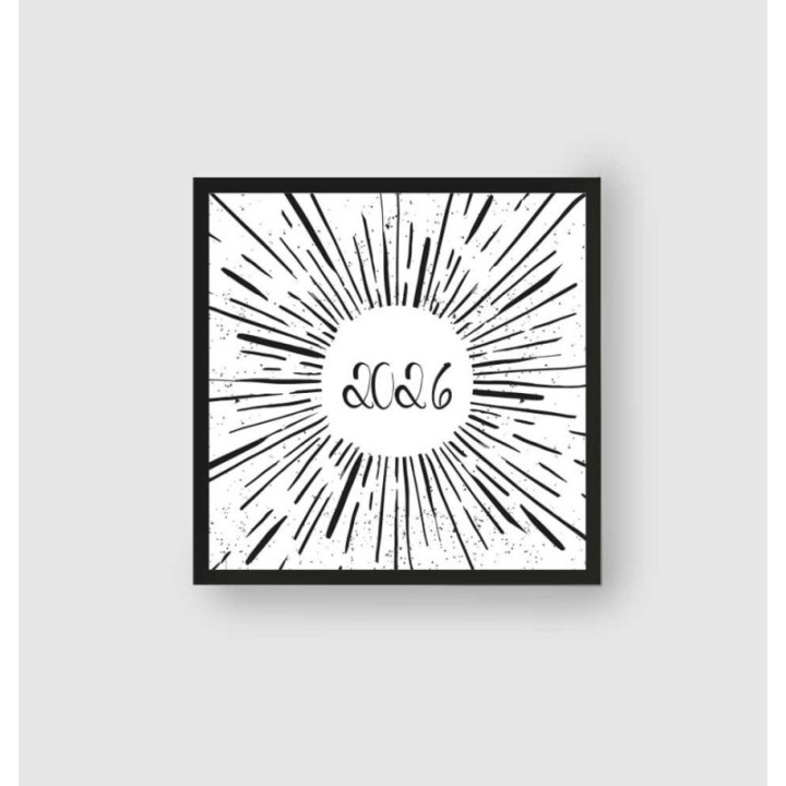 Carte bonne année avec calendrier  étincelle calendrier  de l'année imprimeur-graveur-des-alpes.fr