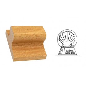 TAMPON ex-libris tampon bois naturel, fabricant imprimeur-graveur-des-alpes.fr a Grenoble