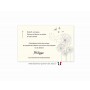 carte de remerciements décès fleur de pissenlit, www.imprimeur-graveur-des-alpes.fr