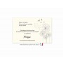 carte remerciement décès fleur de pissenlit, envol colombe, www.imprimeur-graveur-des-alpes.fr