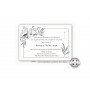 remerciement deces, plaque funeraire bouquet de fleurs noire et blanc, www.imprimeur-graveur-des-alpes.fr