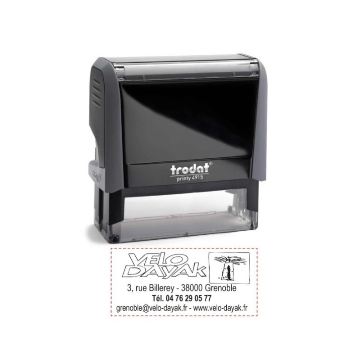 Printy 4915, trodat tampon encreur entreprise  personnalise grenoble