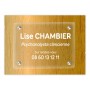 plaque Plexiglas transparent psychologue: imprimeur-graveur-des-alpes.fr