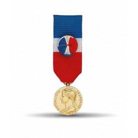 Médaille du travail vermeil 30 ans d'ancienneté