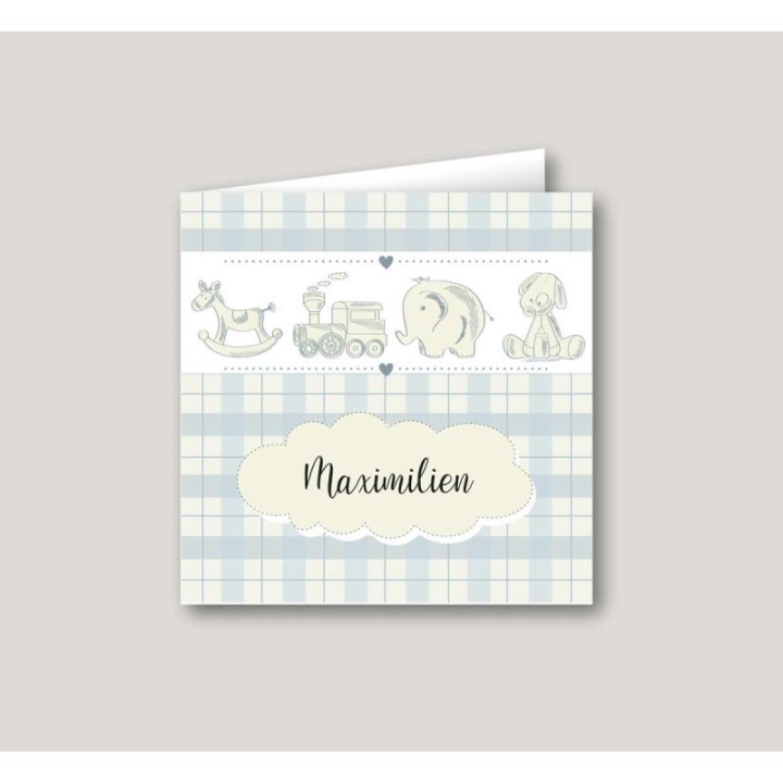 faire par naissance, carte annonce bebe 
tendresse Gabin