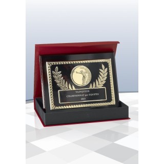 trophee de distinction laurier OR, Médaillon doré