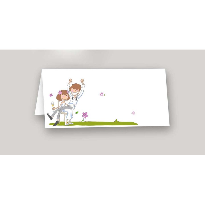 Marque-place CORDE AU COU