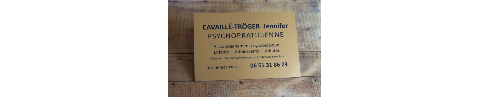 plaque économique gravee, plaque professionnelle transfert cabinet