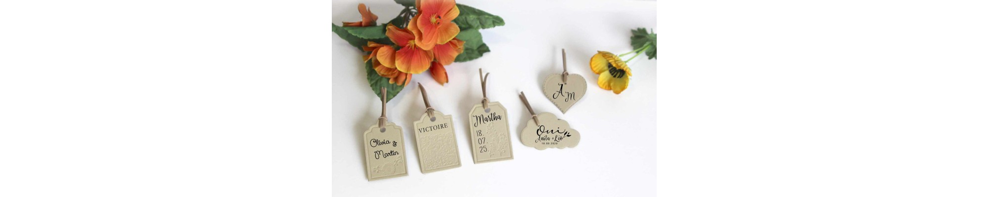 étiquette de boite a dragée personnalisée design mariage ou baptême