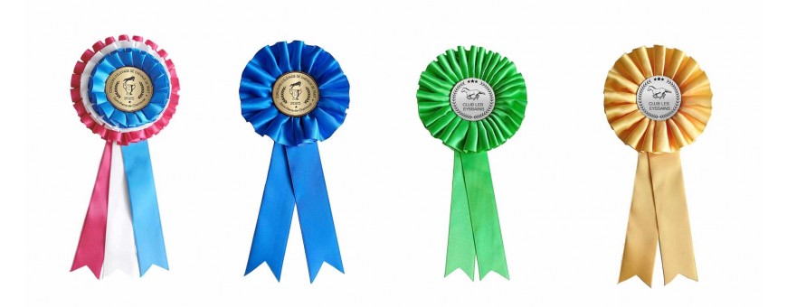 flots personnalises concours équestre, flot couleur évènement sportifs